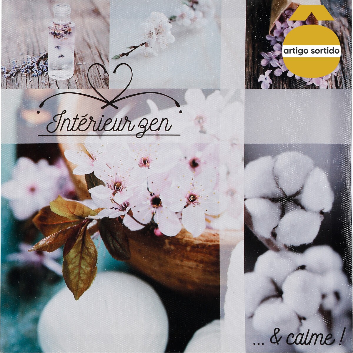 Quadro decorativo ZEN ROMANCE 28x28cm