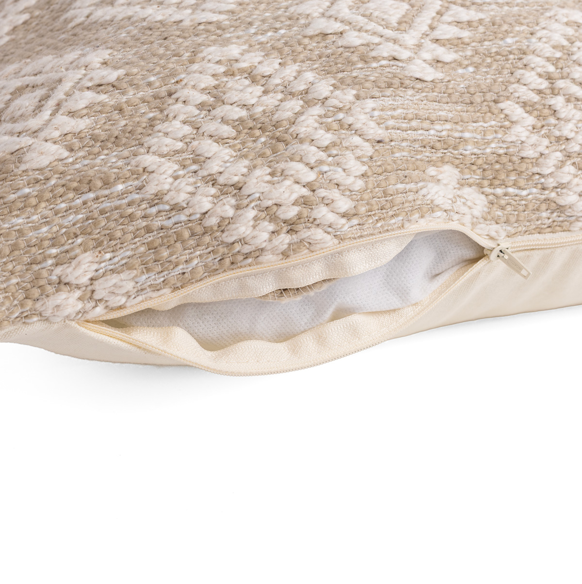 Amofada MADELEINE bege 45x45cm