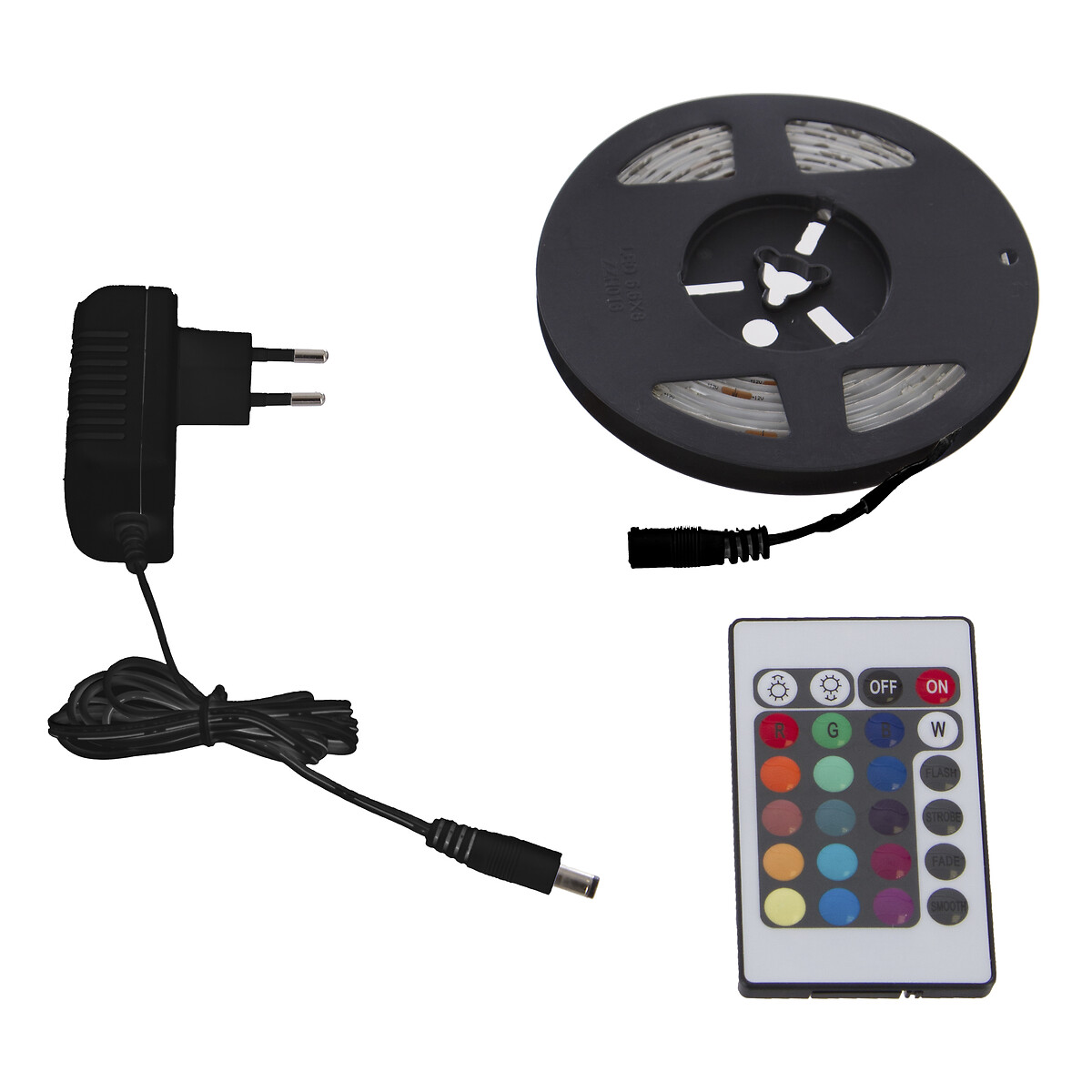 Fita led 3m com telecomando