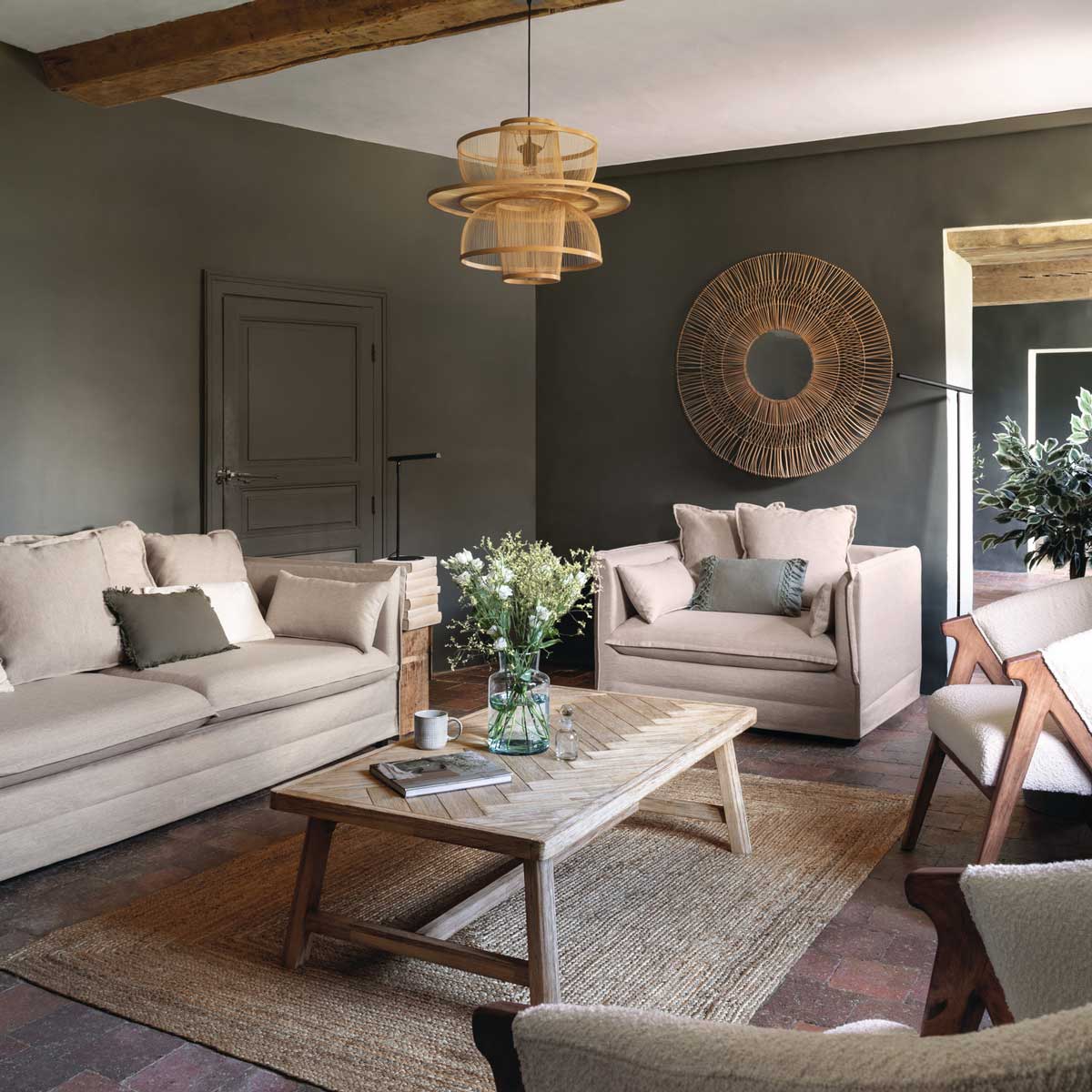 Tapete natural em juta 160x230cm