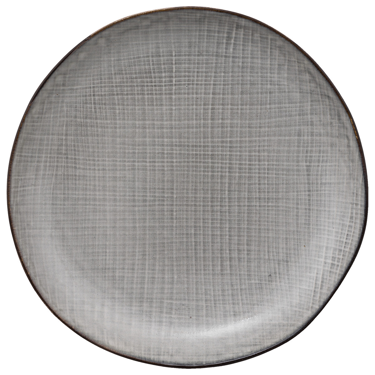 Prato raso SARAH cinza 27cm