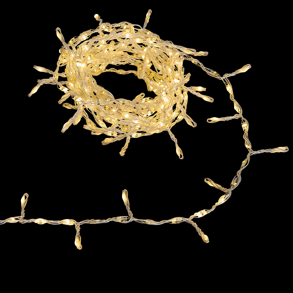 Série de natal branco quente 4M 300LED