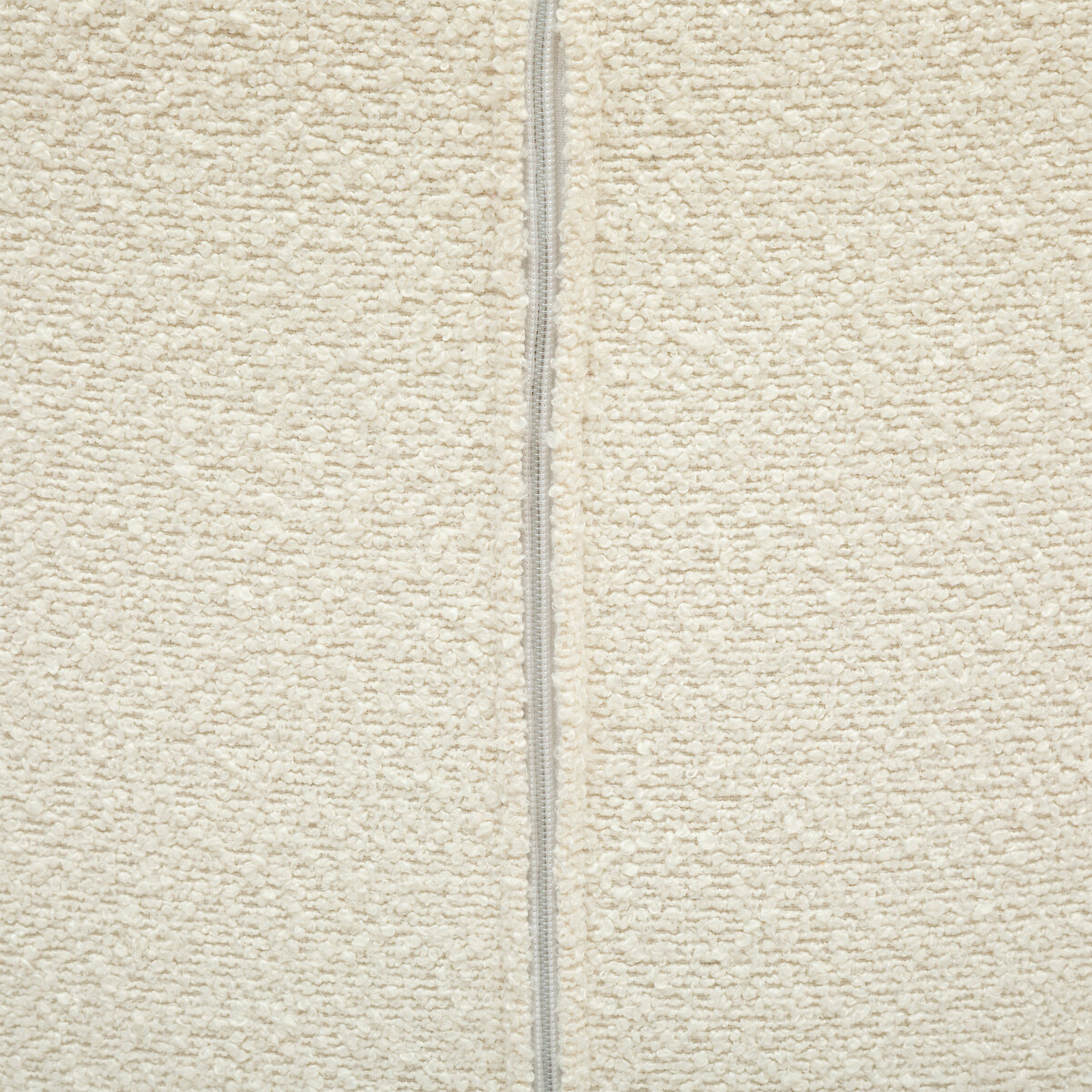 Poltrona EDITH com pelo bouclé branco,  Poltrona EDITH com pelo bouclé branco