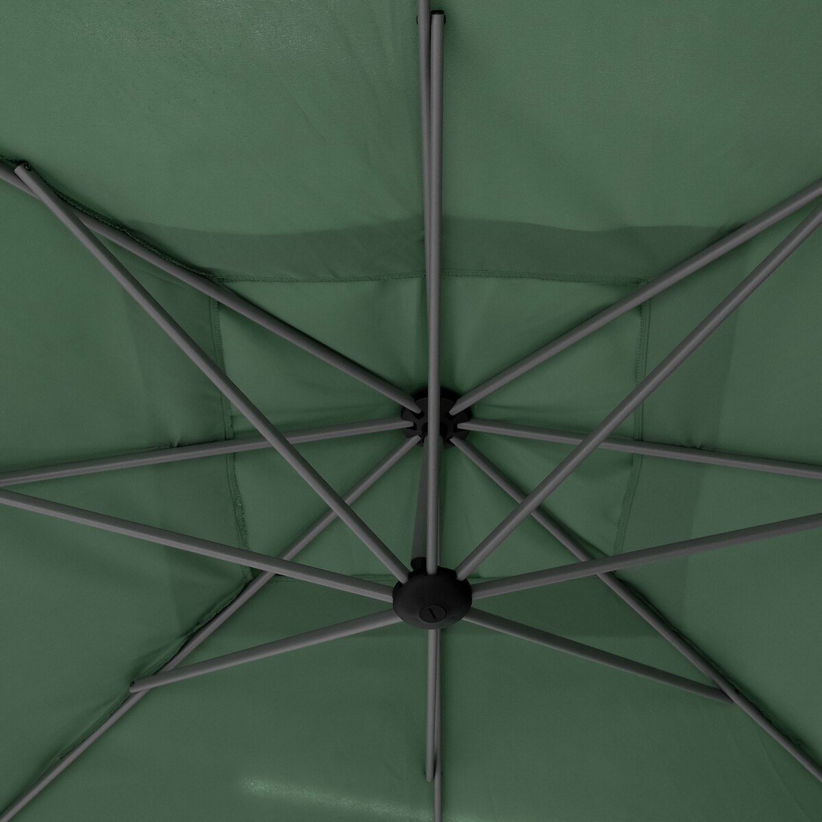 Guarda-sol MANOA descentrado verde olive 2,5x2,5m,  Guarda-sol MANOA descentrado verde olive 2,5x2,5m