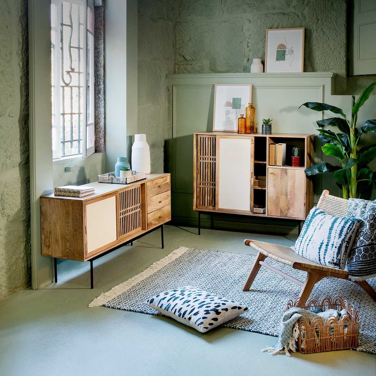 Poltrona timor POESIE em rattan