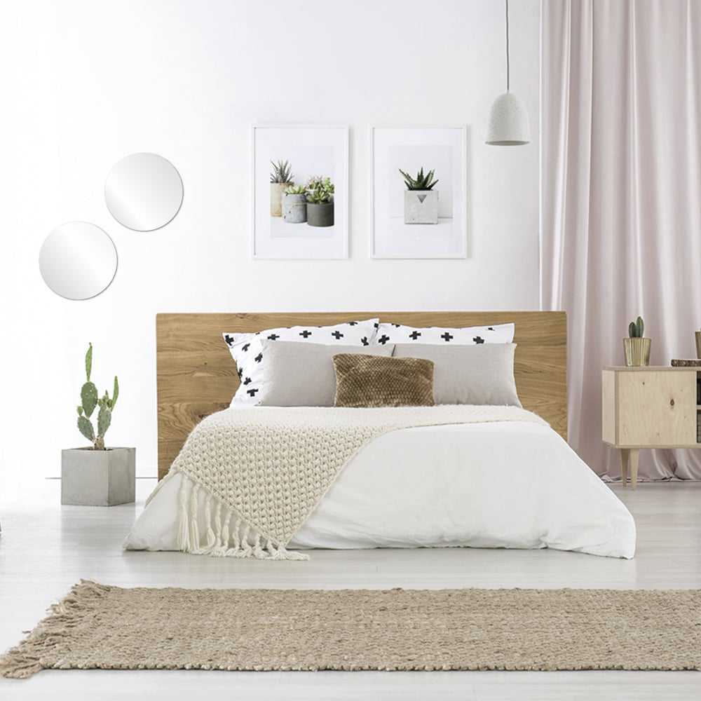 Conjunto de 2 espelhos adesivos redondos