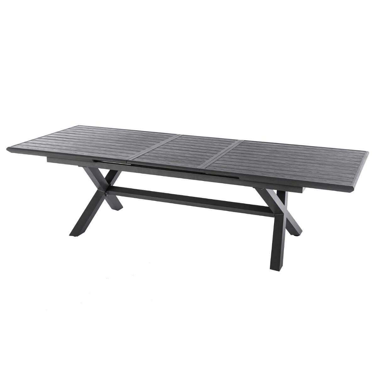 Mesa extens&iacute;vel AXIOME cinza ard&oacute;sia 220-279cm