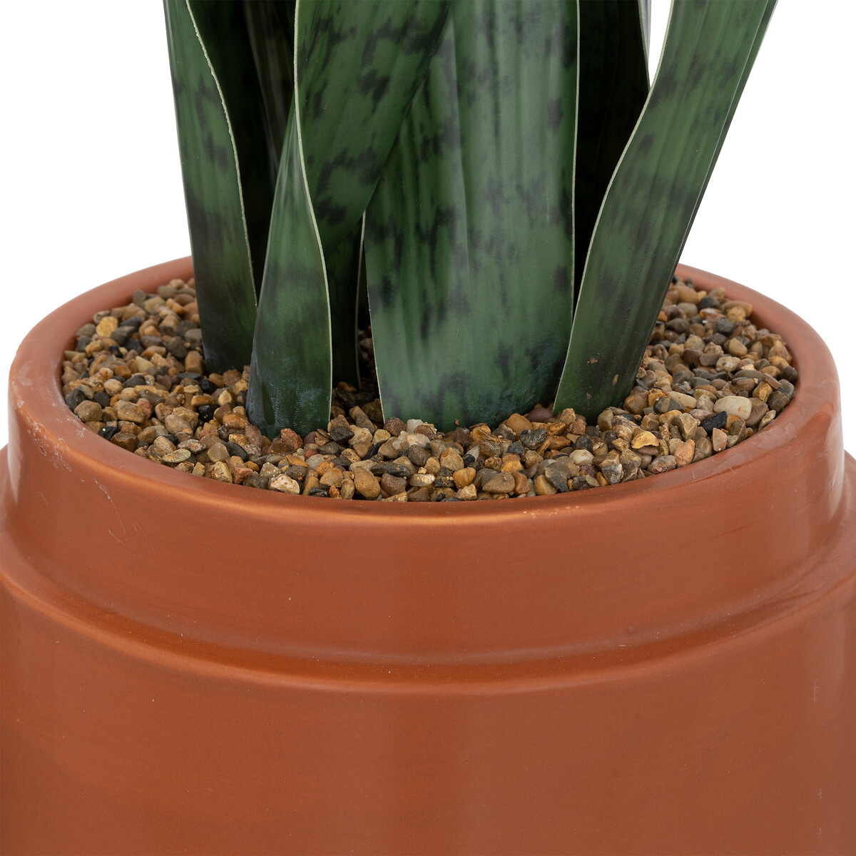 Planta artificial OLME com vaso terracota