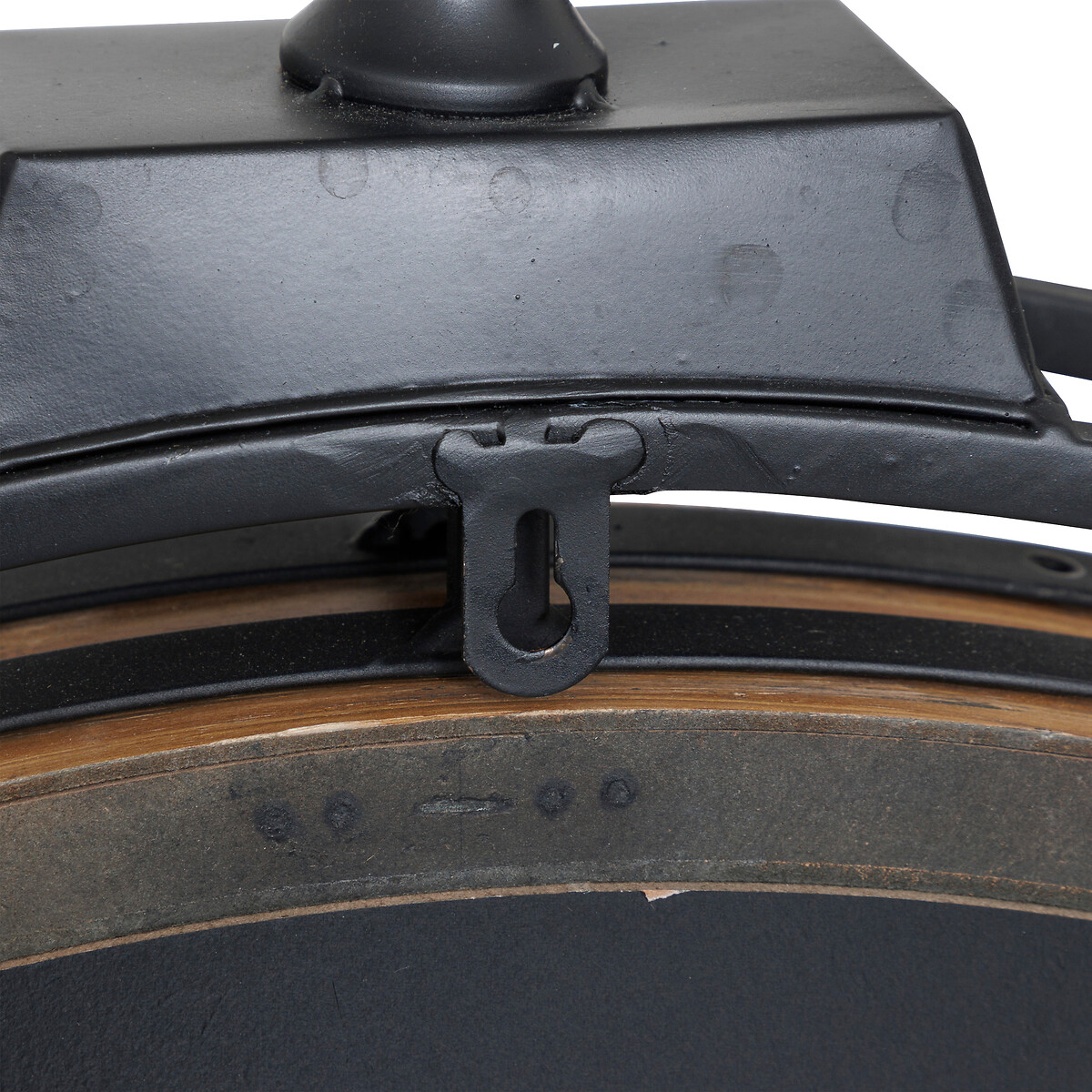 Rel&oacute;gio de parede AMRI preto 70cm