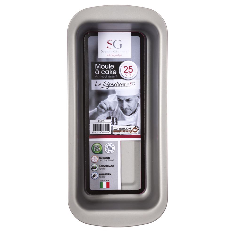 Forma rectangular 29,8cm preta SIGNATURE