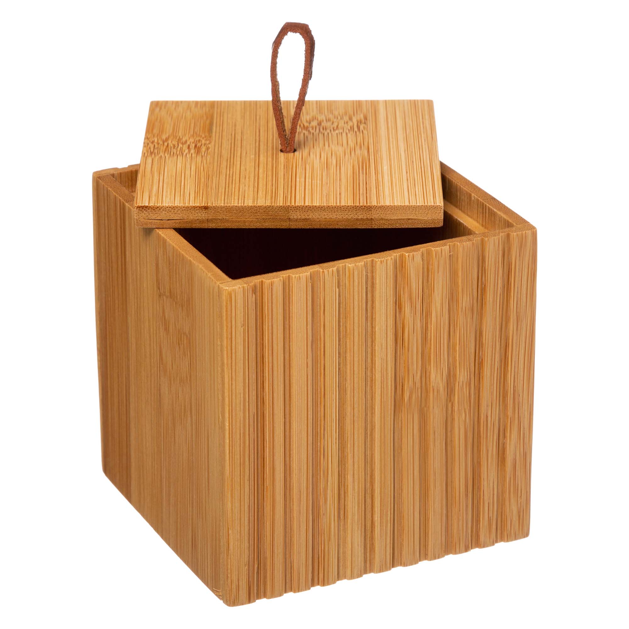Pote para algodão TERRE INCO em bambu,  Pote para algodão TERRE INCO em bambu