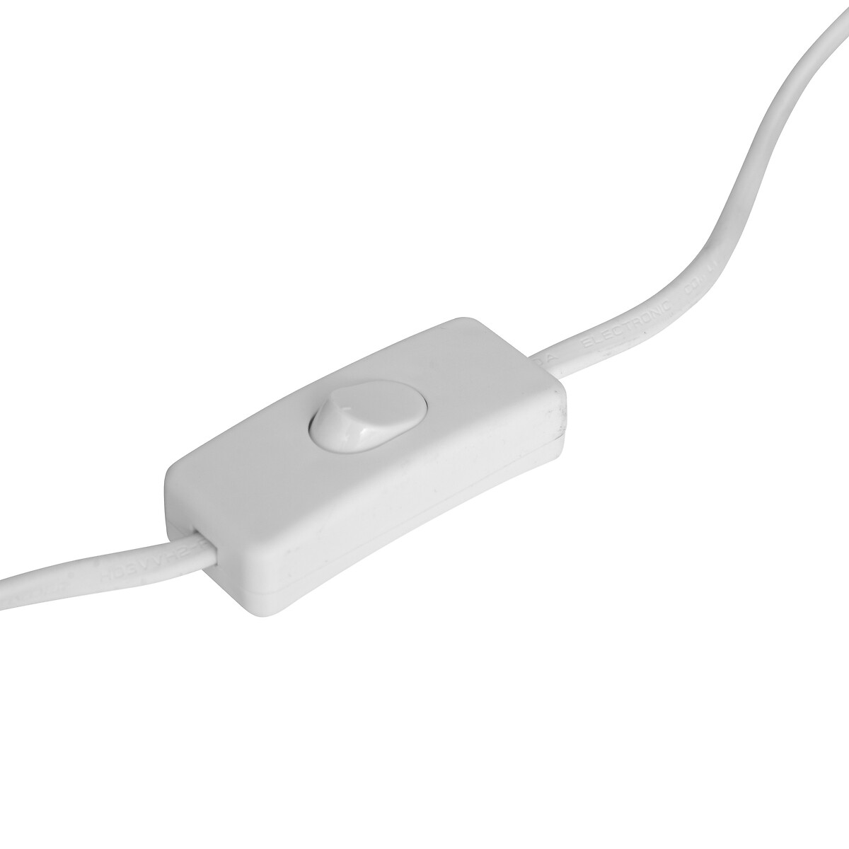 Candeeiro de mesa VANIA castanho em madeira 50cm