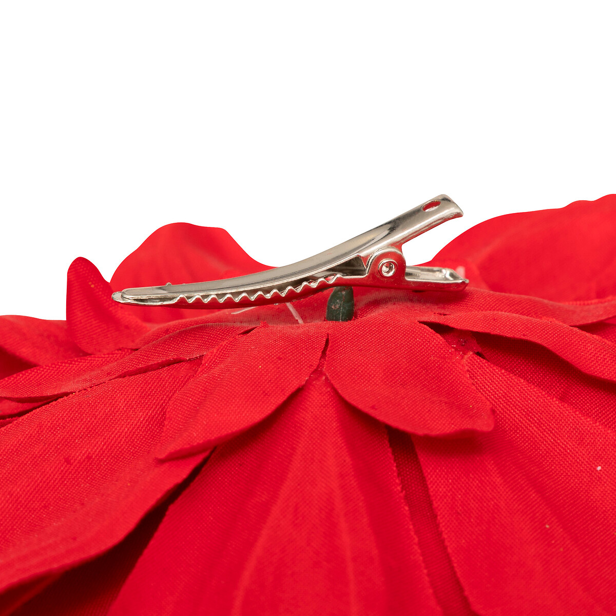 Flor dalia vermelha 20cm