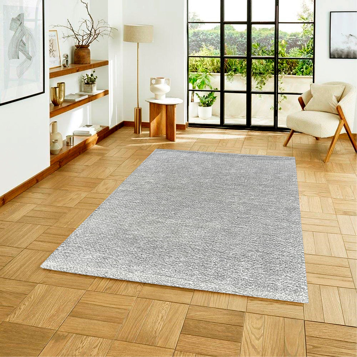 Tapete MAVEN cinza 140x190cm