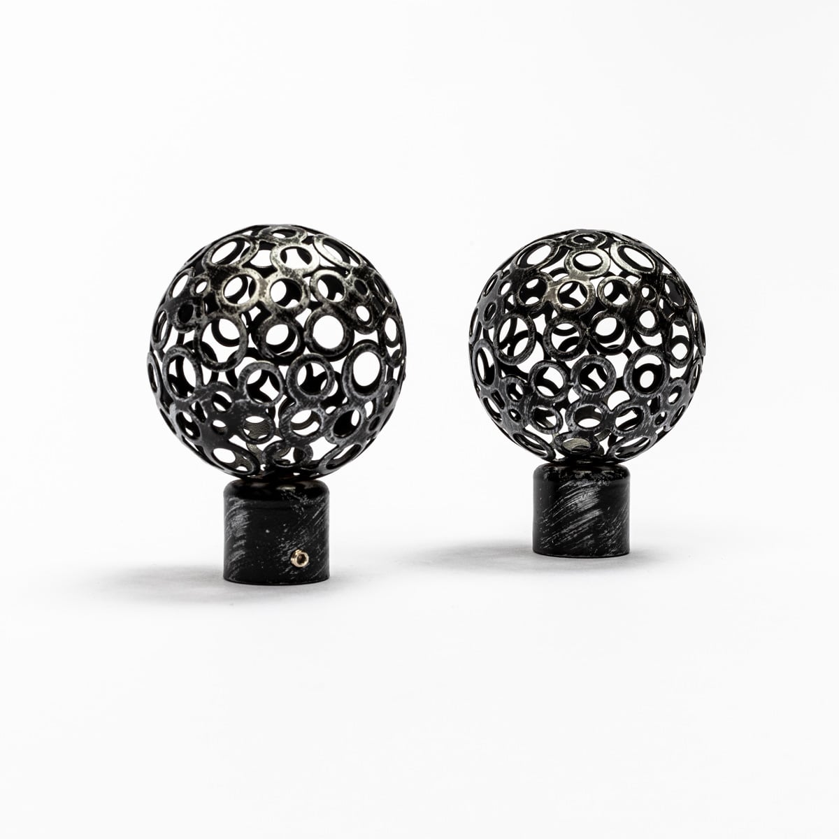 Conjunto de 2 terminais BOULE preto/prata