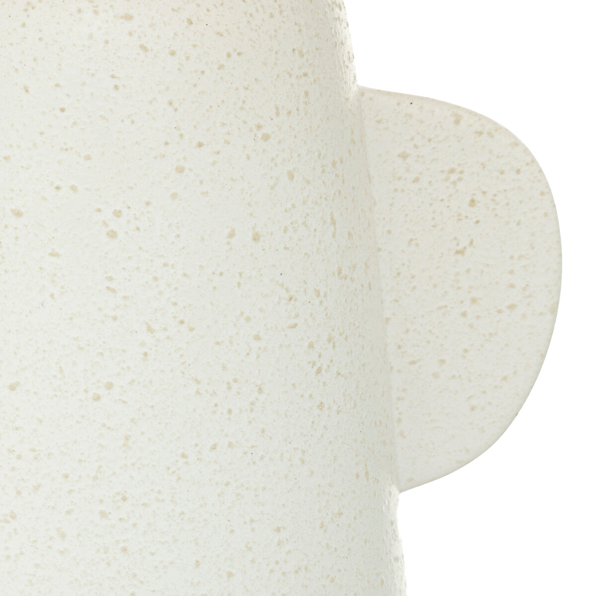 Candeeiro de mesa RAIA branco em cer&acirc;mica 38cm