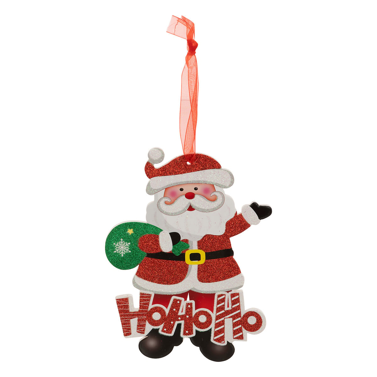 Pendurante pai natal hohoho 20cm