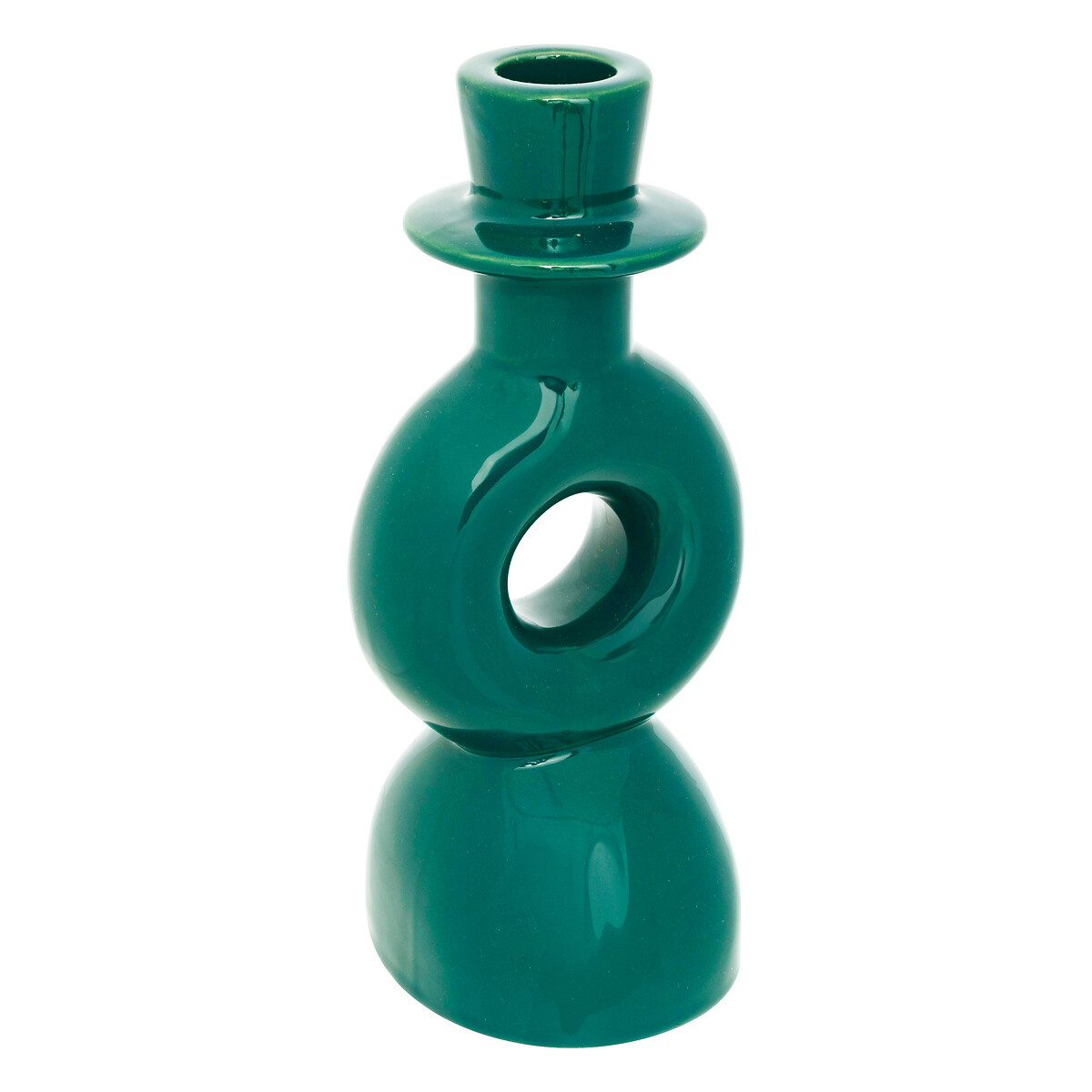 Conjunto de 2 castiçais MALA em cerâmica 18/25cm