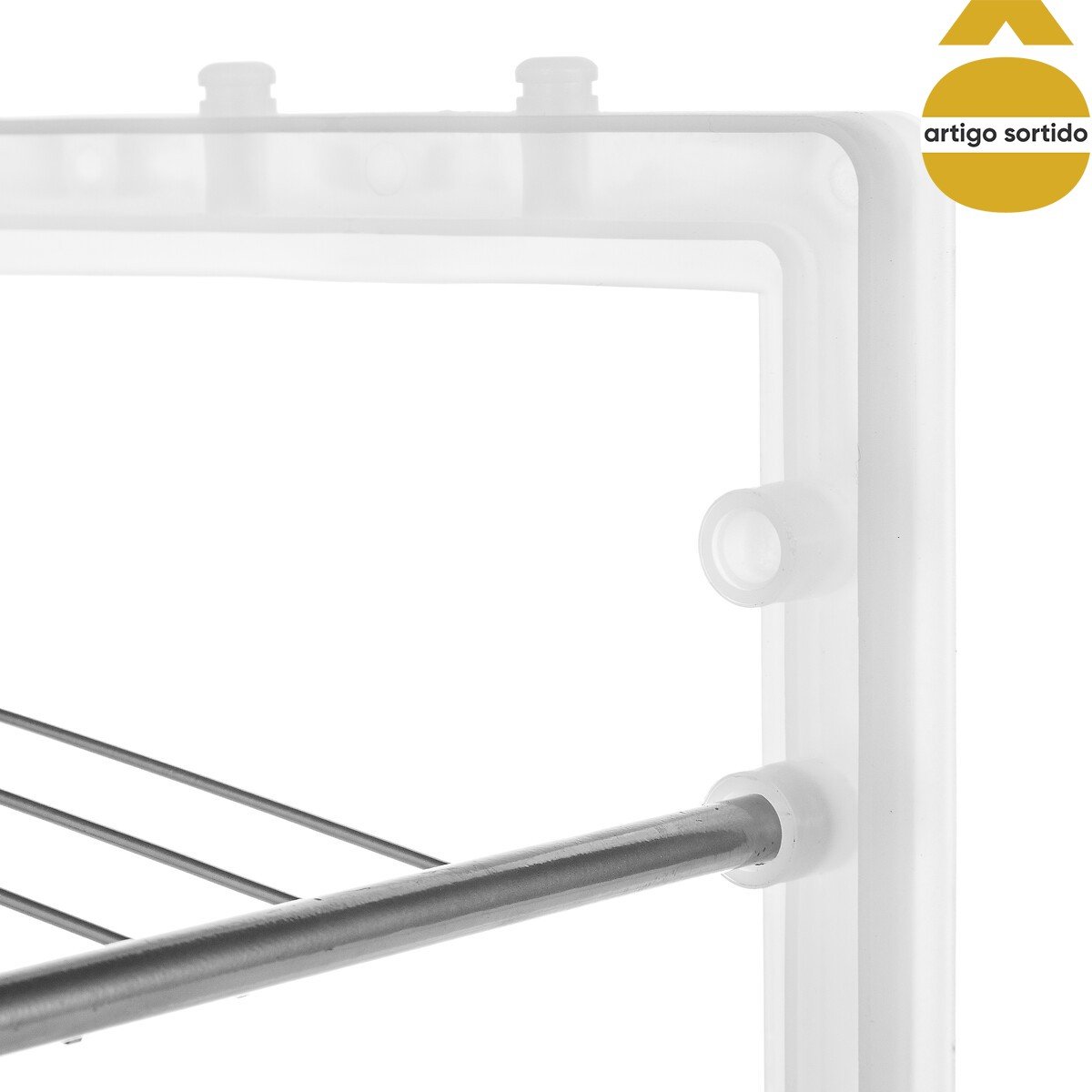 Sapateira em metal empilh&aacute;vel