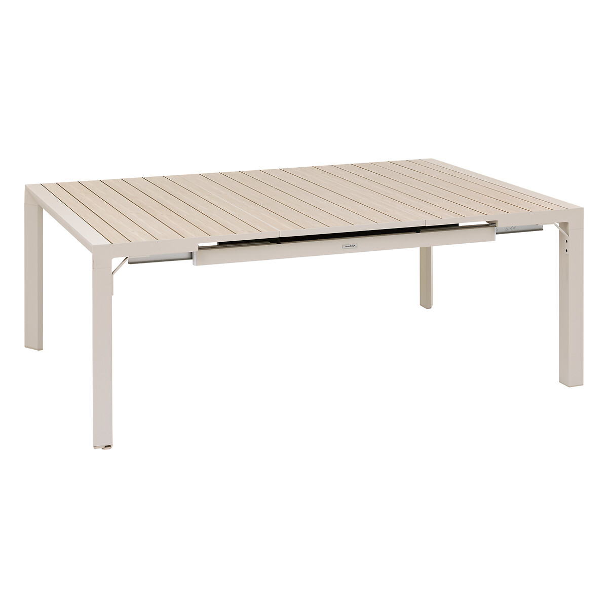 Mesa extensível automática ÉVASION linho 142-202cm,  Mesa extensível automática ÉVASION linho 142-202cm