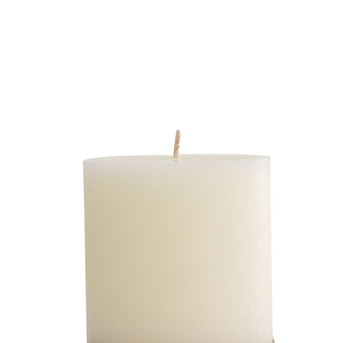 Vela perfumada PILAR de baunilha 14cm