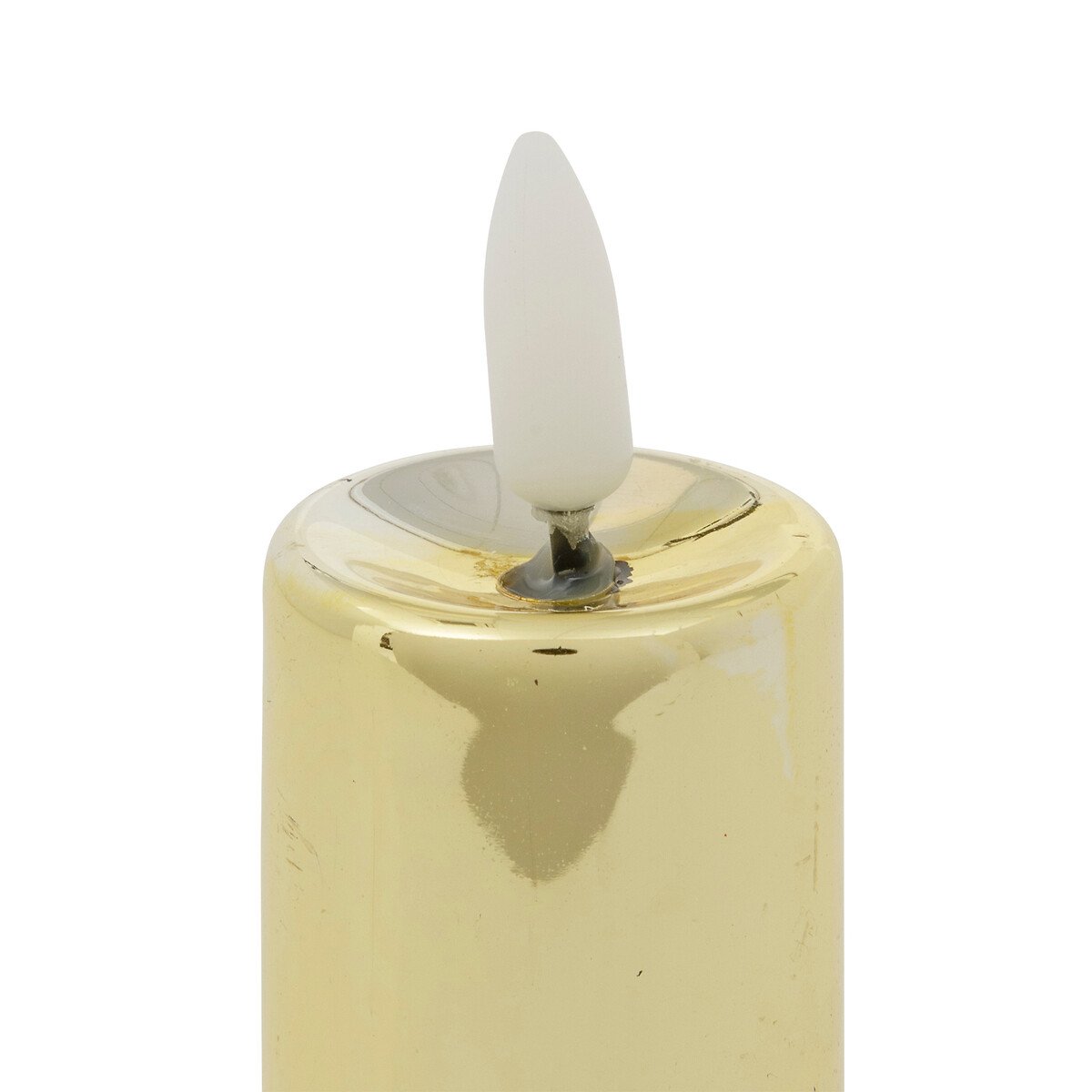 Conjunto de 4 velas led dourado,  Conjunto de 4 velas led dourado