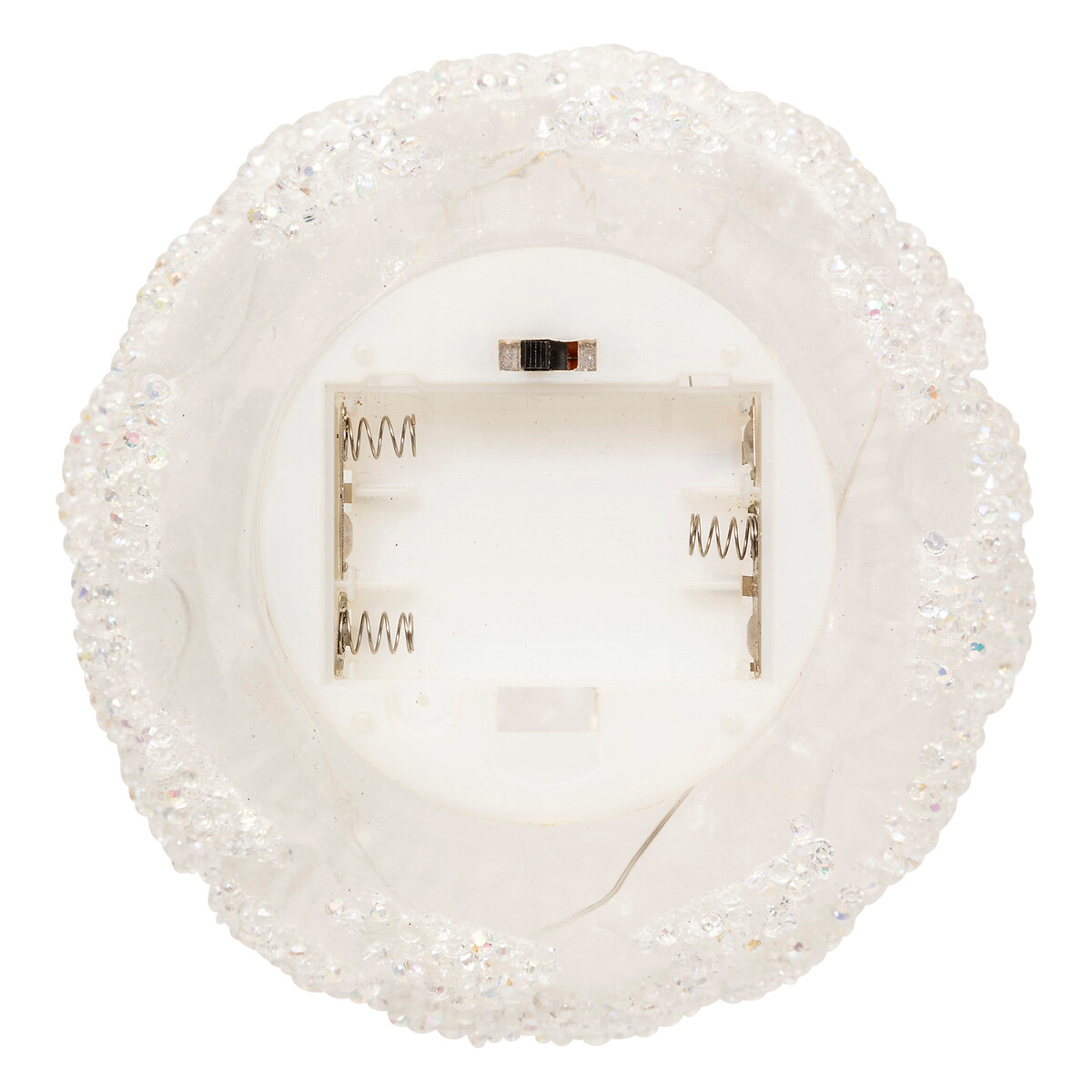 Candeeiro de mesa pinha branco