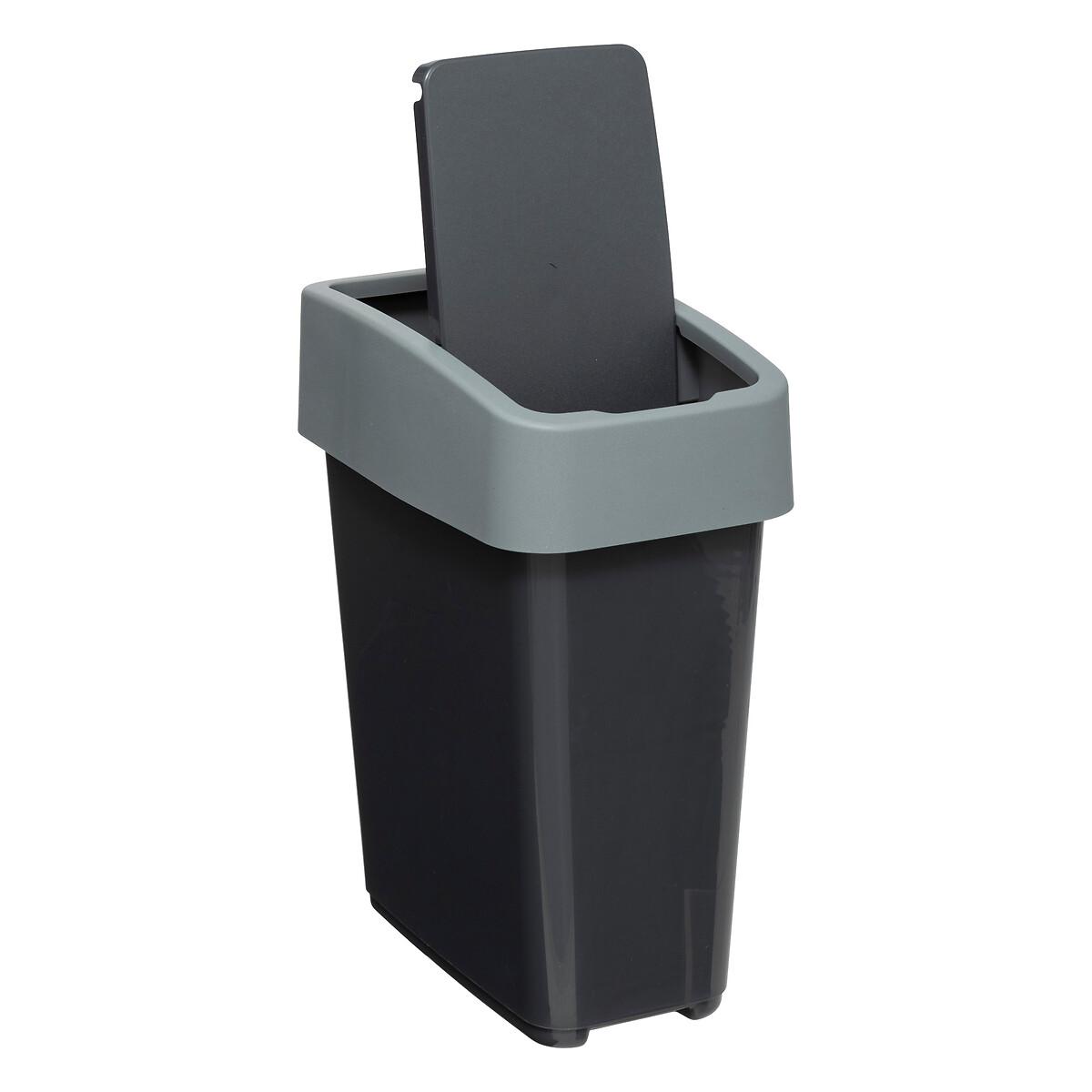 Balde do lixo com 2 aberturas 10l