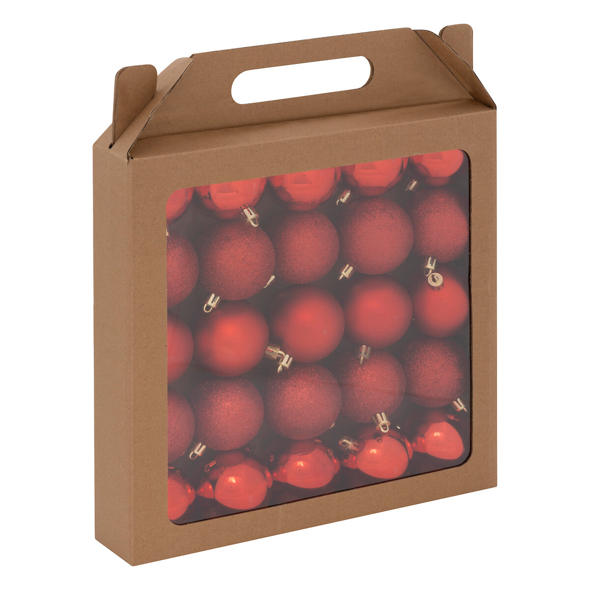 Conjunto de 25 bolas de natal D6cm