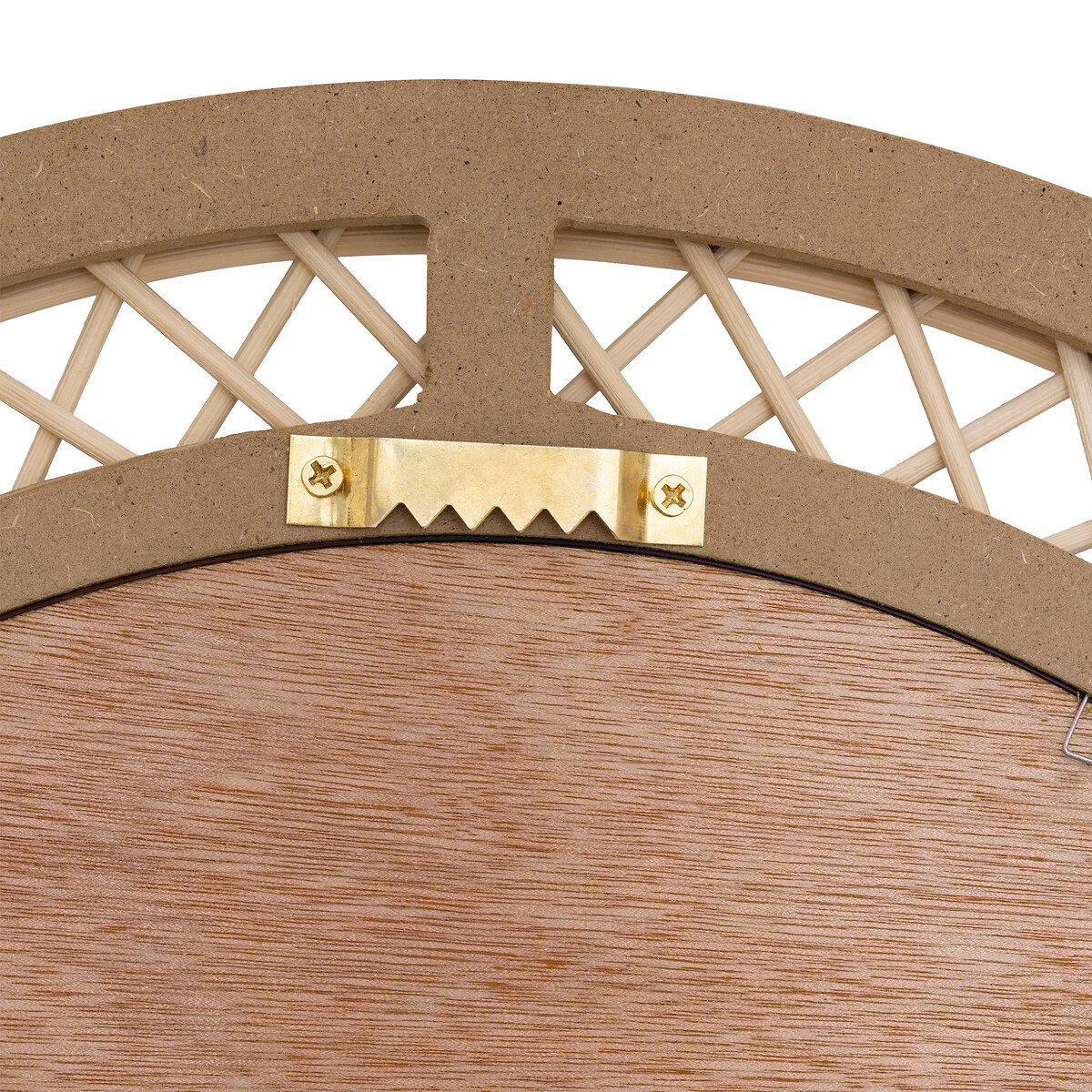 Espelho de parede ANAHI em rattan 87x47cm