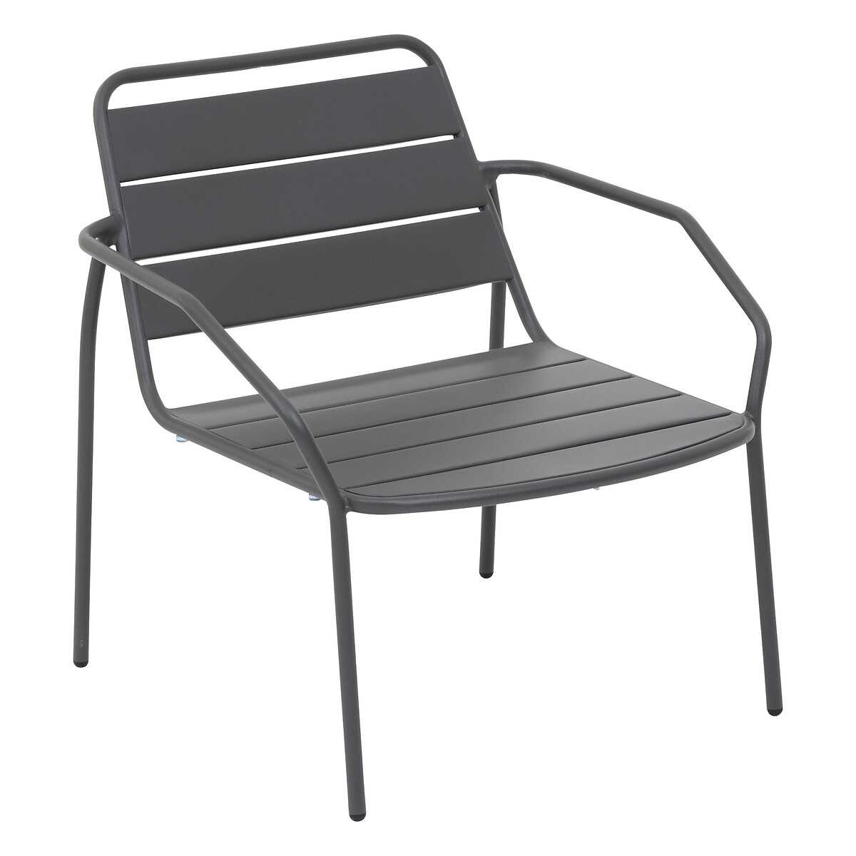 Cadeira PHUKET cinza graphite em a&ccedil;o