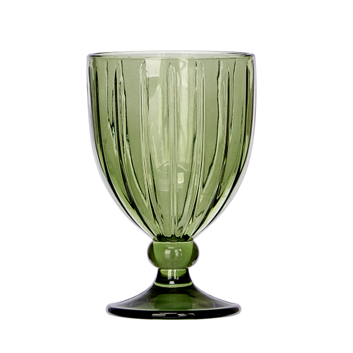 Copo de vinho riscas 310ml em vidro