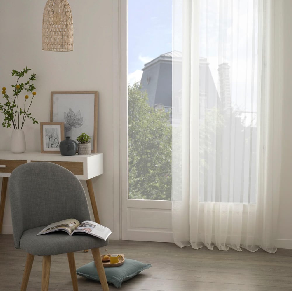 Cortina MOLY marfim 135x240cm,  Cortina MOLY marfim 135x240cm