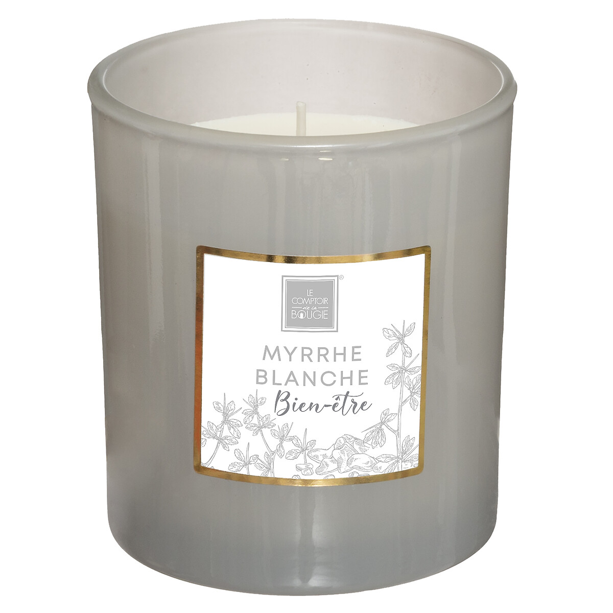 Vela perfumada mirra branca 190g