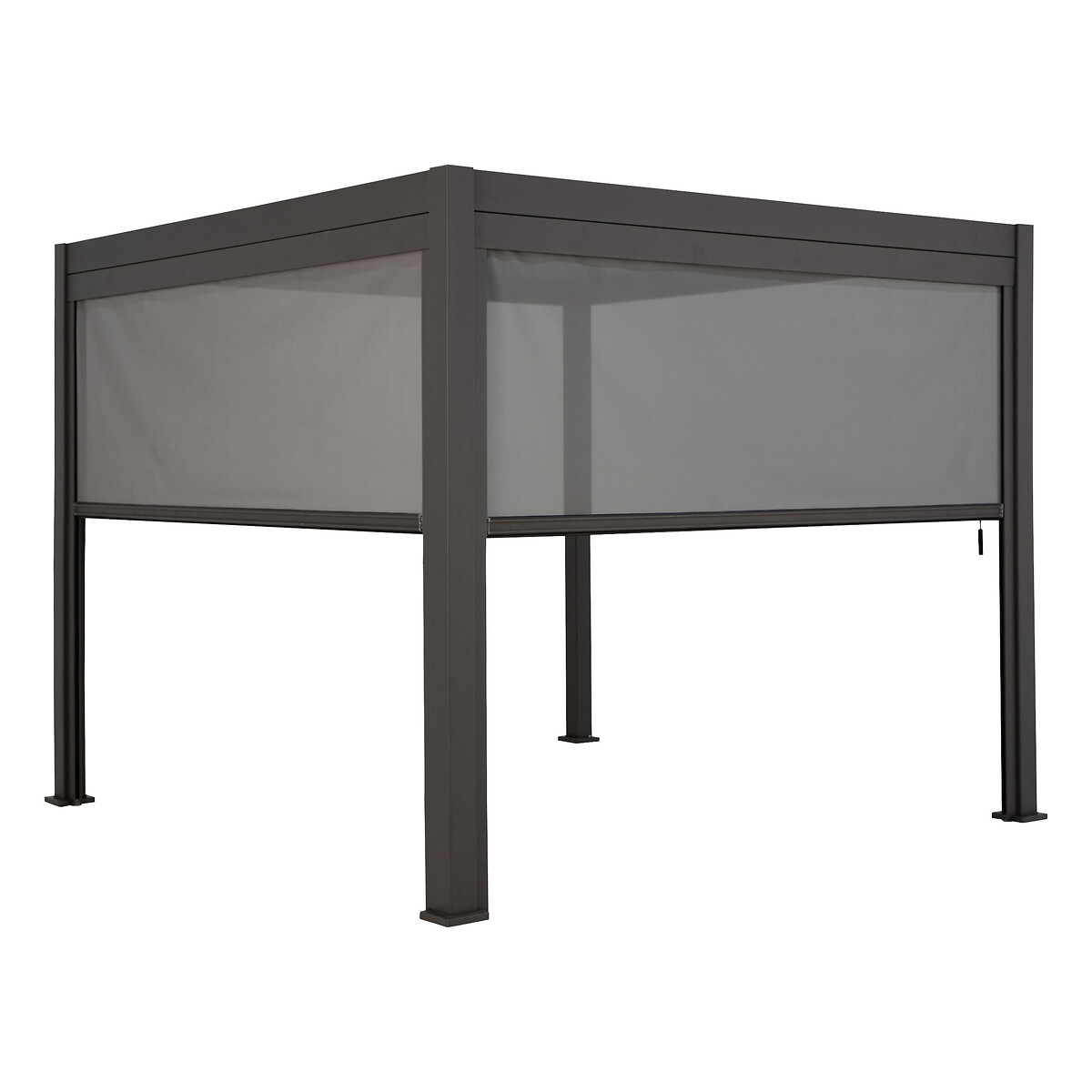Estore para p&eacute;rgola &Eacute;VORA cinza escuro 4m