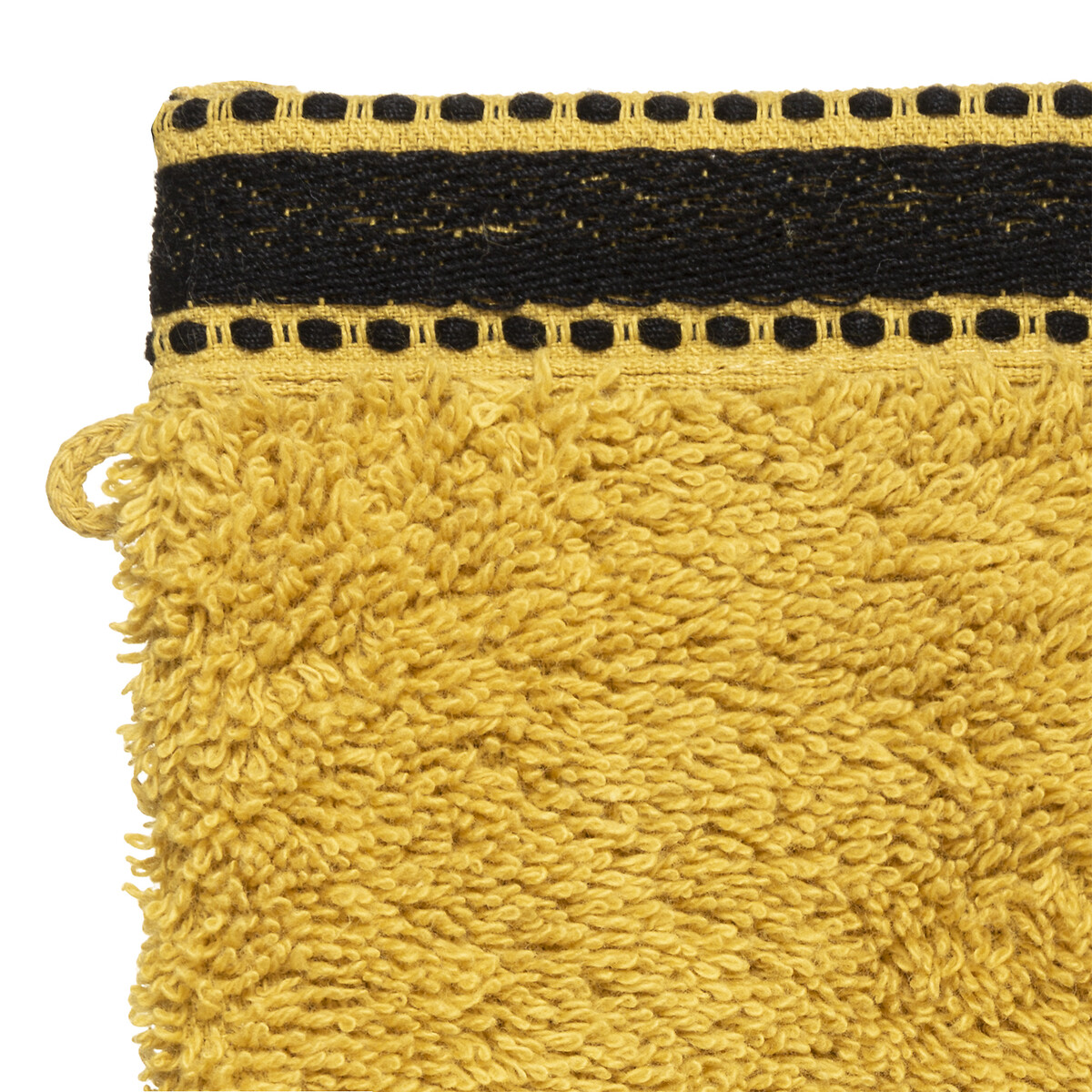 Conjunto de 2 luvas de banho JOIA amarelo,  Conjunto de 2 luvas de banho JOIA amarelo