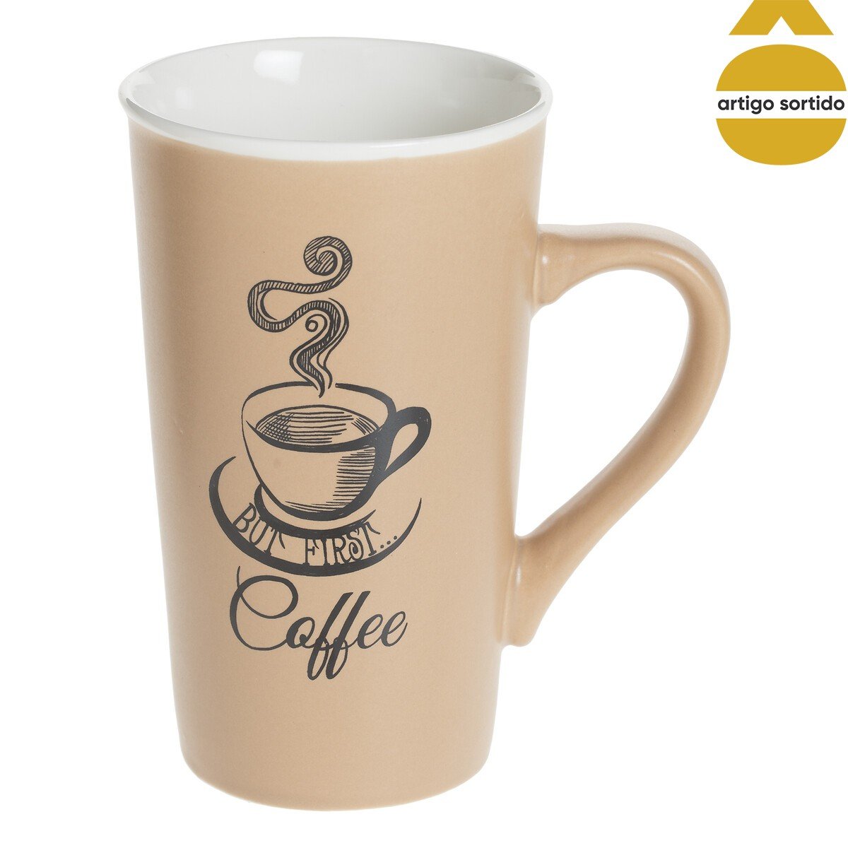 Caneca HOT DRINK em cerâmica 50cl