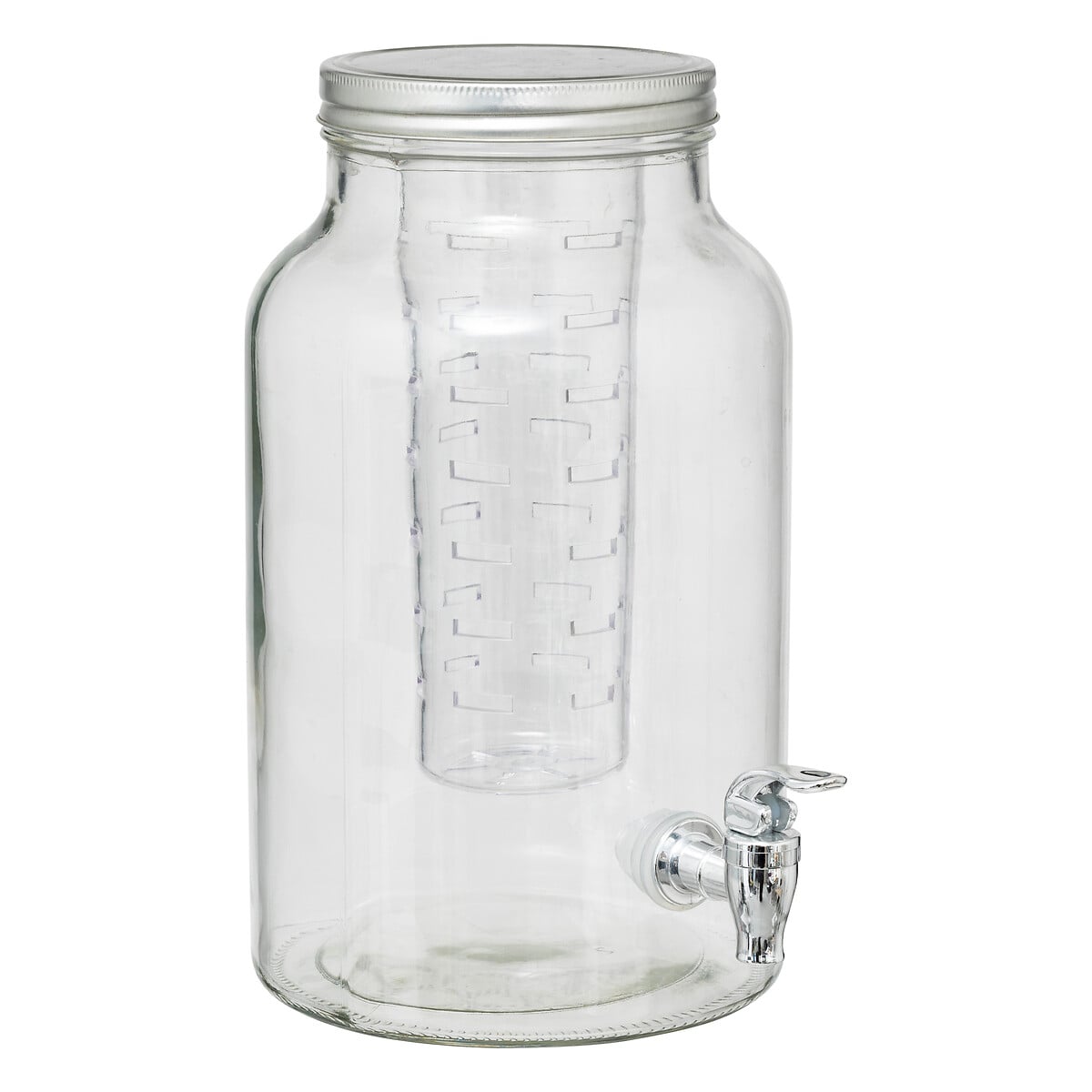 Frasco com torneira FUZY de vidro 6l
