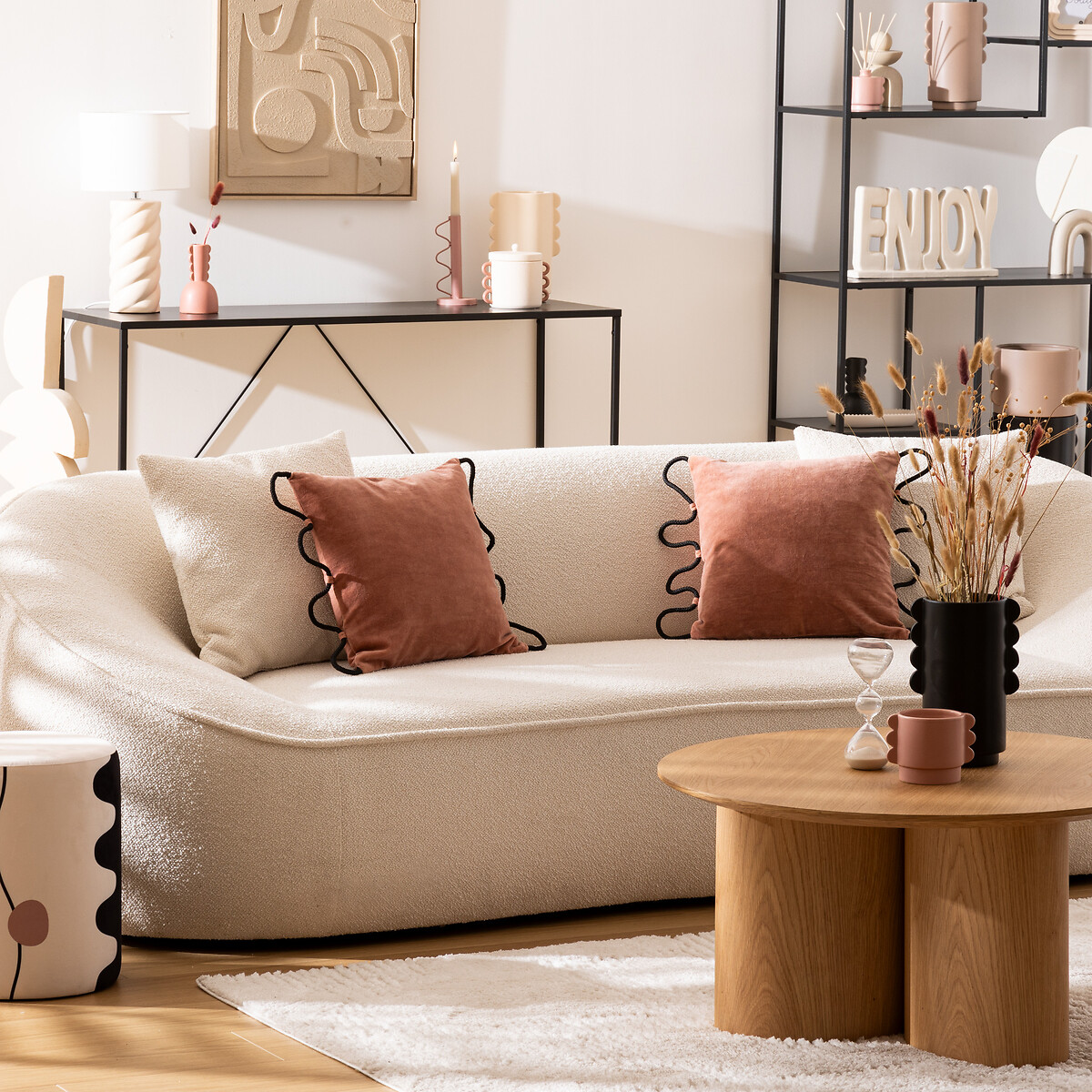 Mesa de apoio ALIONA bege