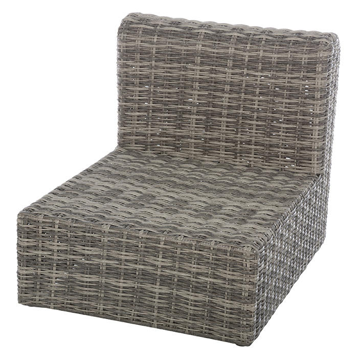 Sof&aacute; MOOR&Eacute;A terre d'ombre em rattan sint&eacute;tico