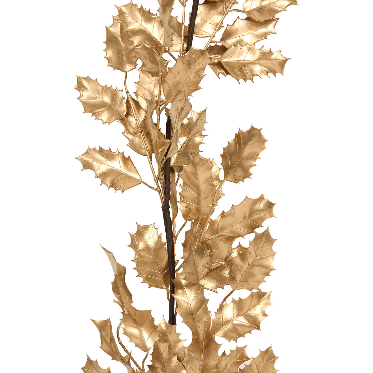 Grinalda com folhas bronze 180cm