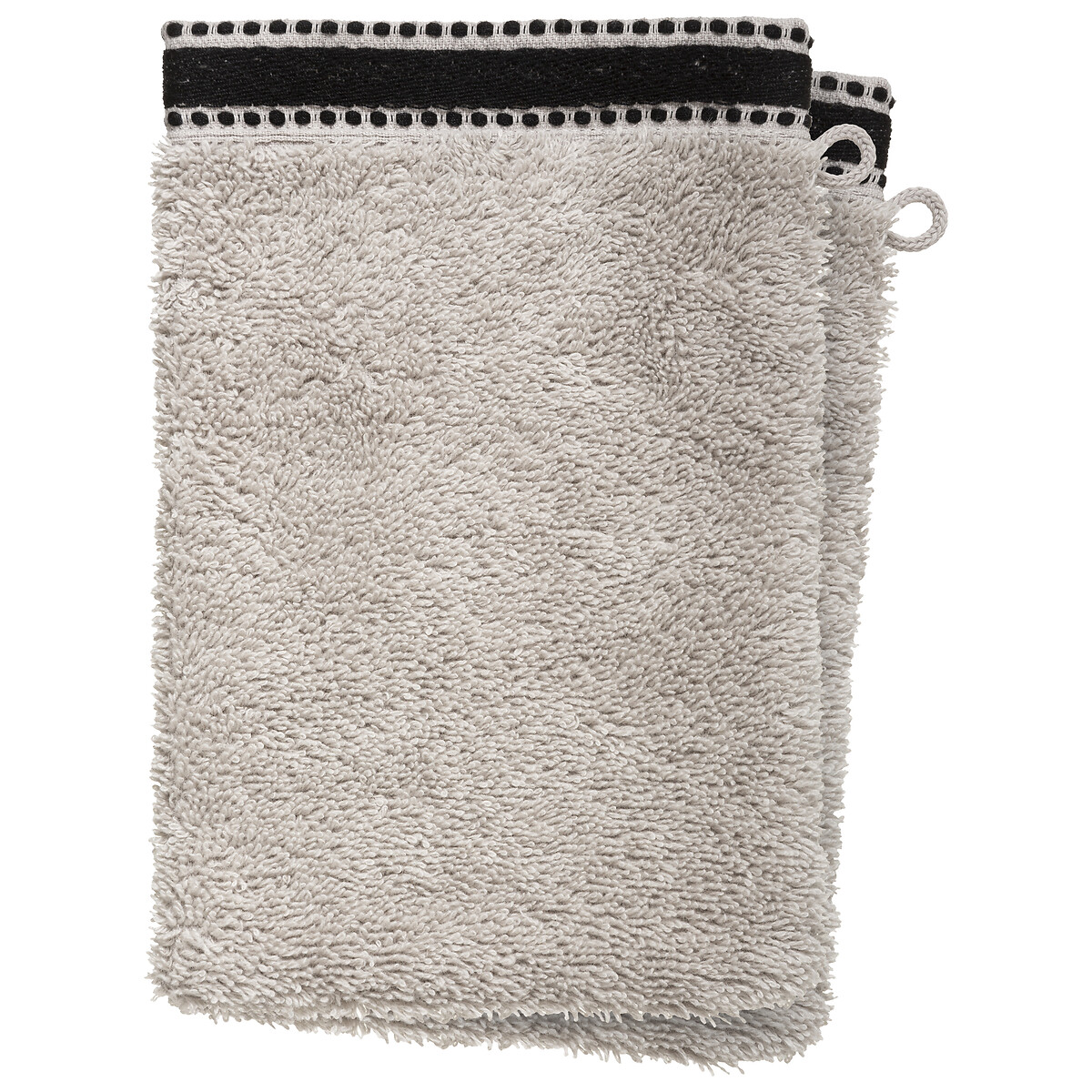 Conjunto de 2 luvas de banho JOIA bege,  Conjunto de 2 luvas de banho JOIA bege