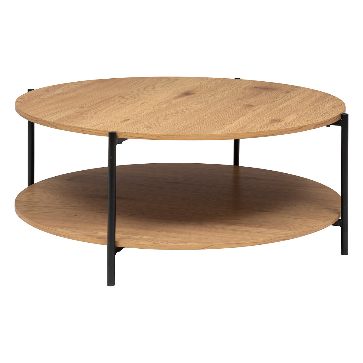 Mesa de centro SLANO castanho claro