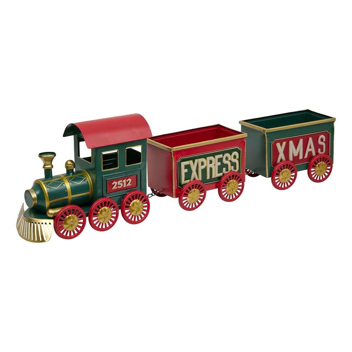 Comboio decorativo express xmas 22x11x81cm