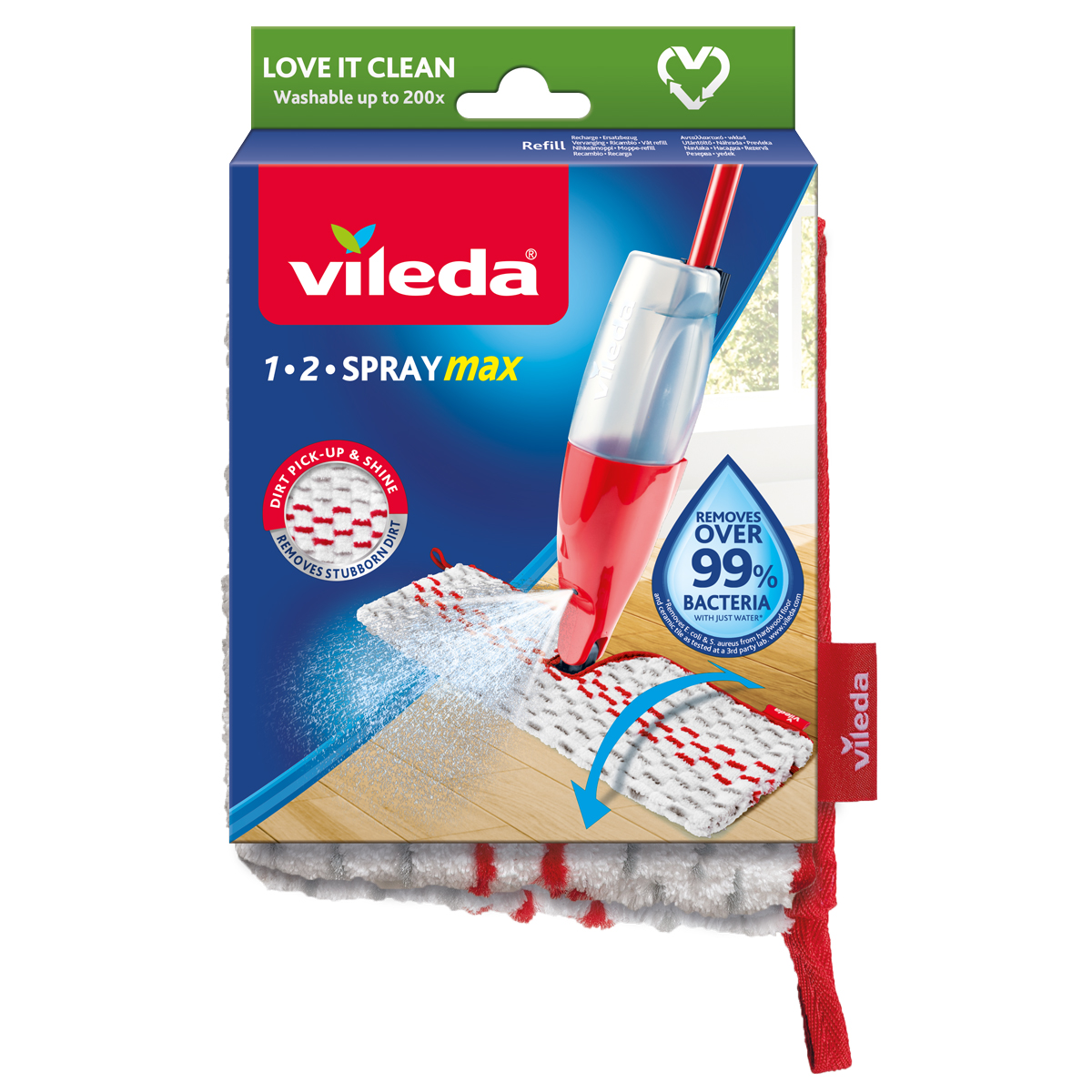 Recarga mopa spray max