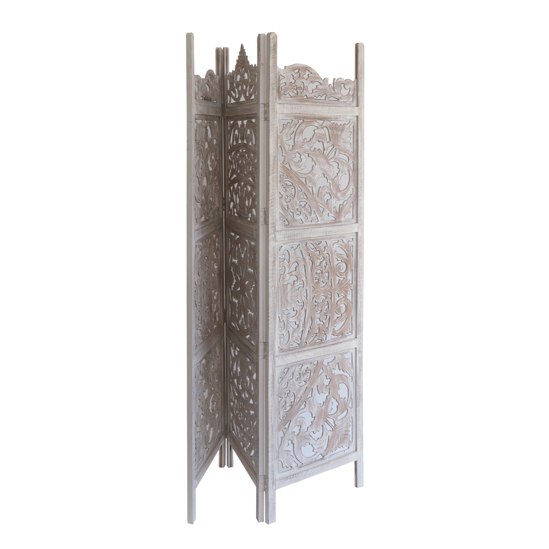 Biombo Decorativo Vintage Carving 150X183Cm