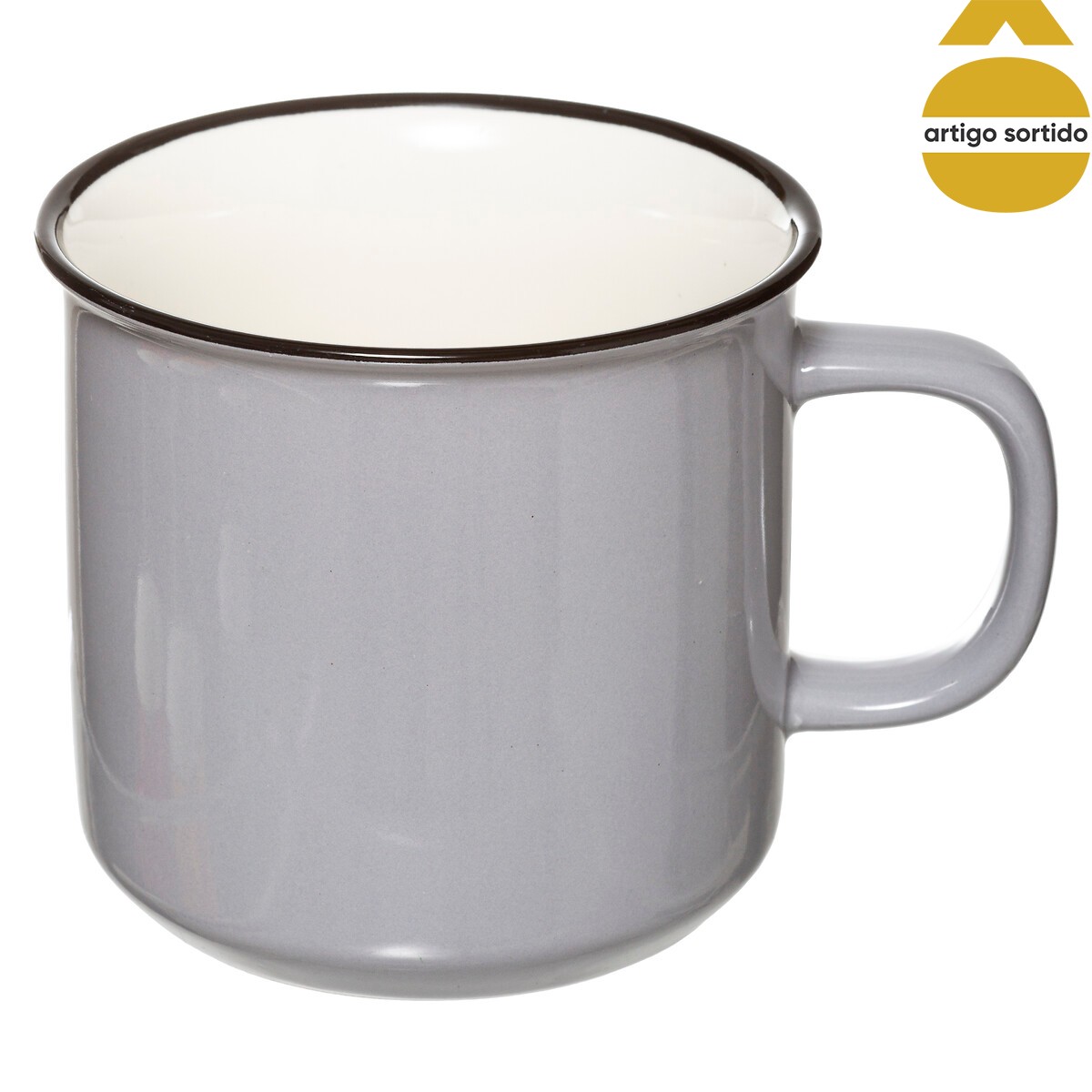 Caneca de cer&acirc;mica HAPPY pop 42cl