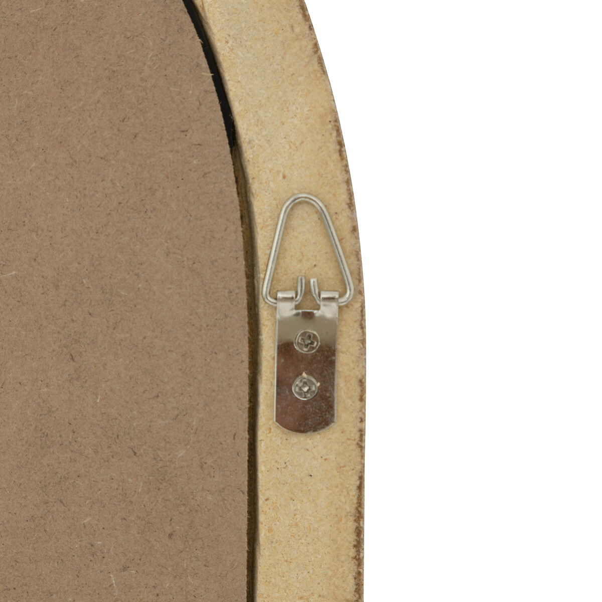 Espelho de parede VICTORIA dourado em mdf 56x71cm