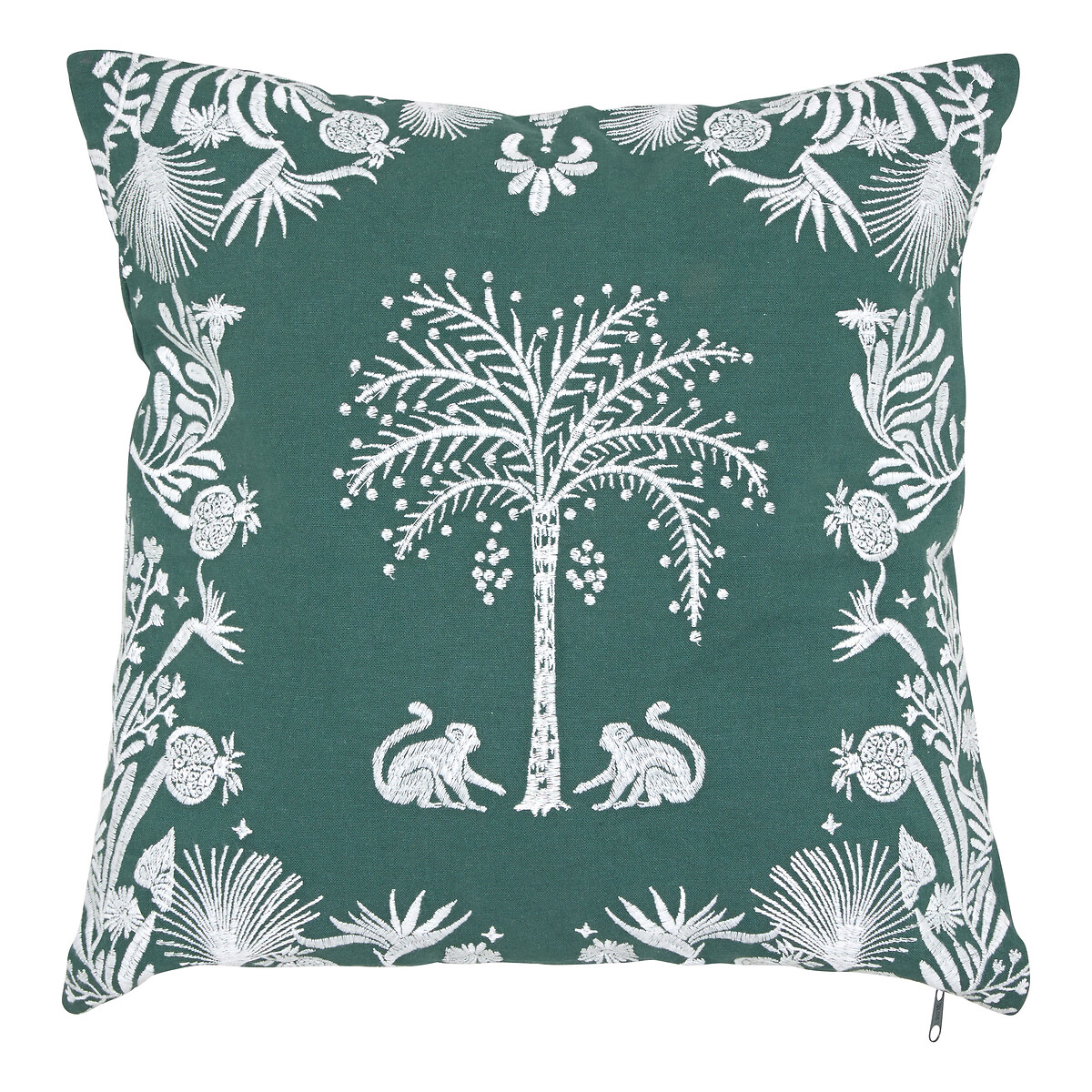 Almofada THE PALM RESORT verde 45x45cm