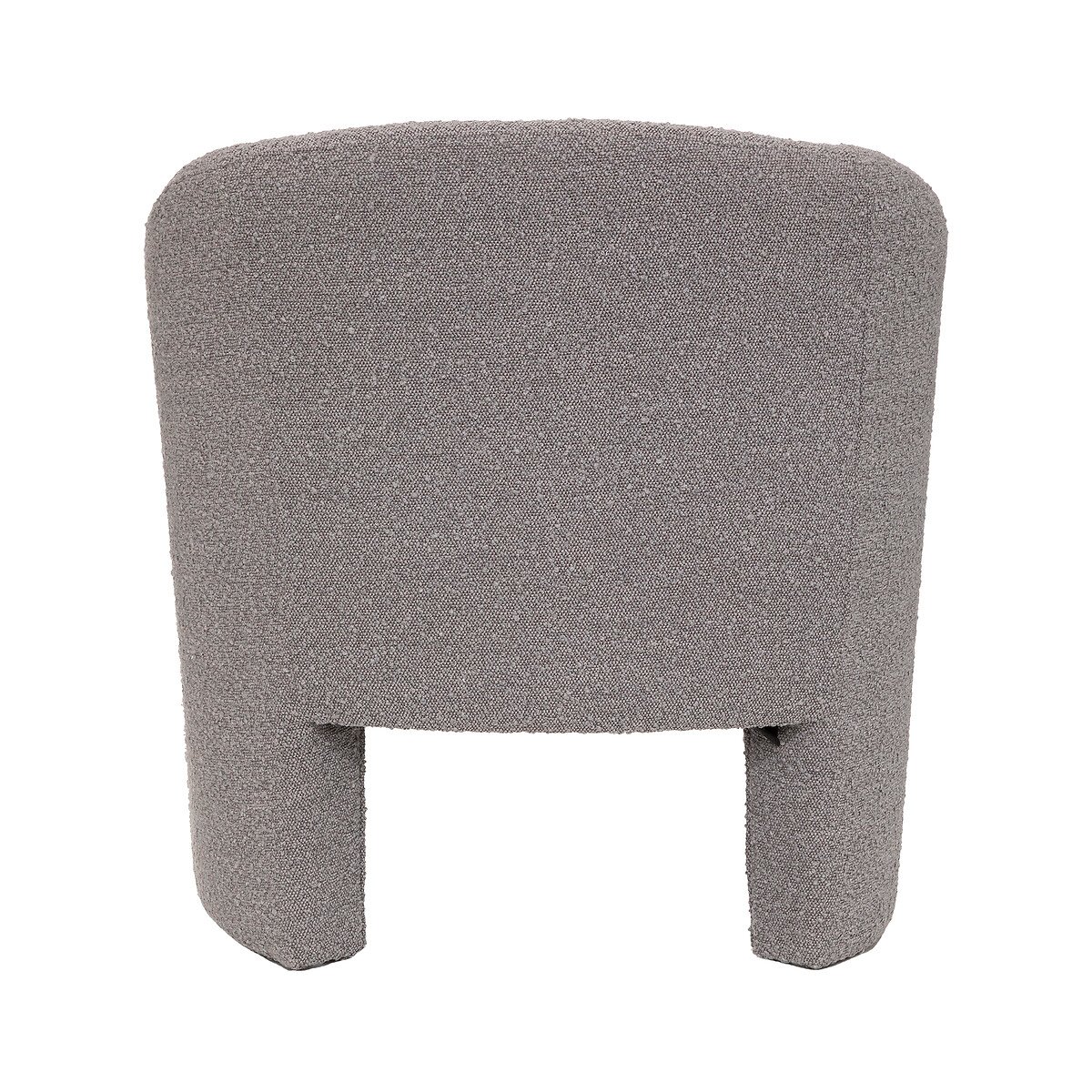 Poltrona kunjo de pelo cinza